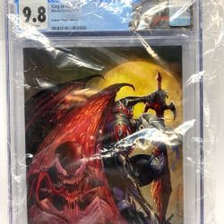 KING IN BLACK #1 CGC GRADED 9.8 MARVEL 2021 TYLER KIRKHAM VIRGIN COMICS