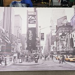 Times Square in New York City.