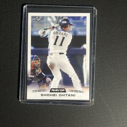 Shohei Ohtani Rookie Baseball Card 