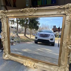 Very  Gorgeous Antique wood Mirror