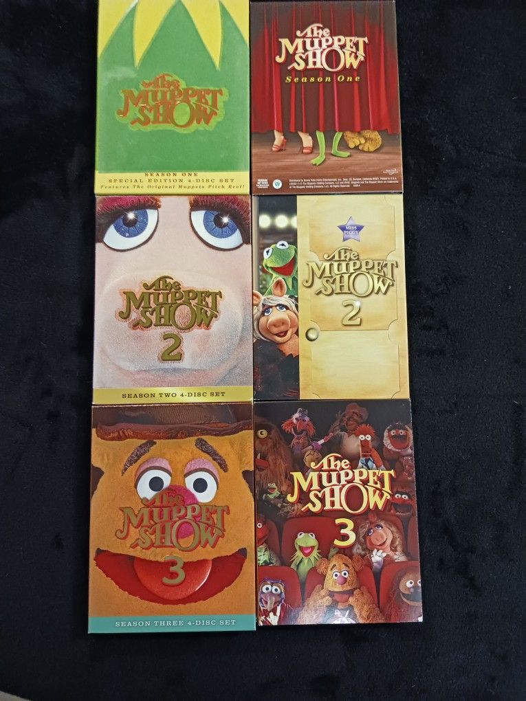 The Muppet Show Season 1, Season 2, Season 3, Special Edition 36 Discs