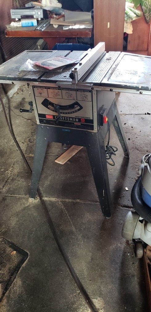Table Saw Works Great