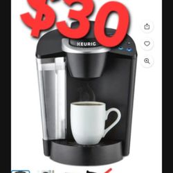 This is a Keurig K40 Elite Brewing System single-serve coffee maker. 