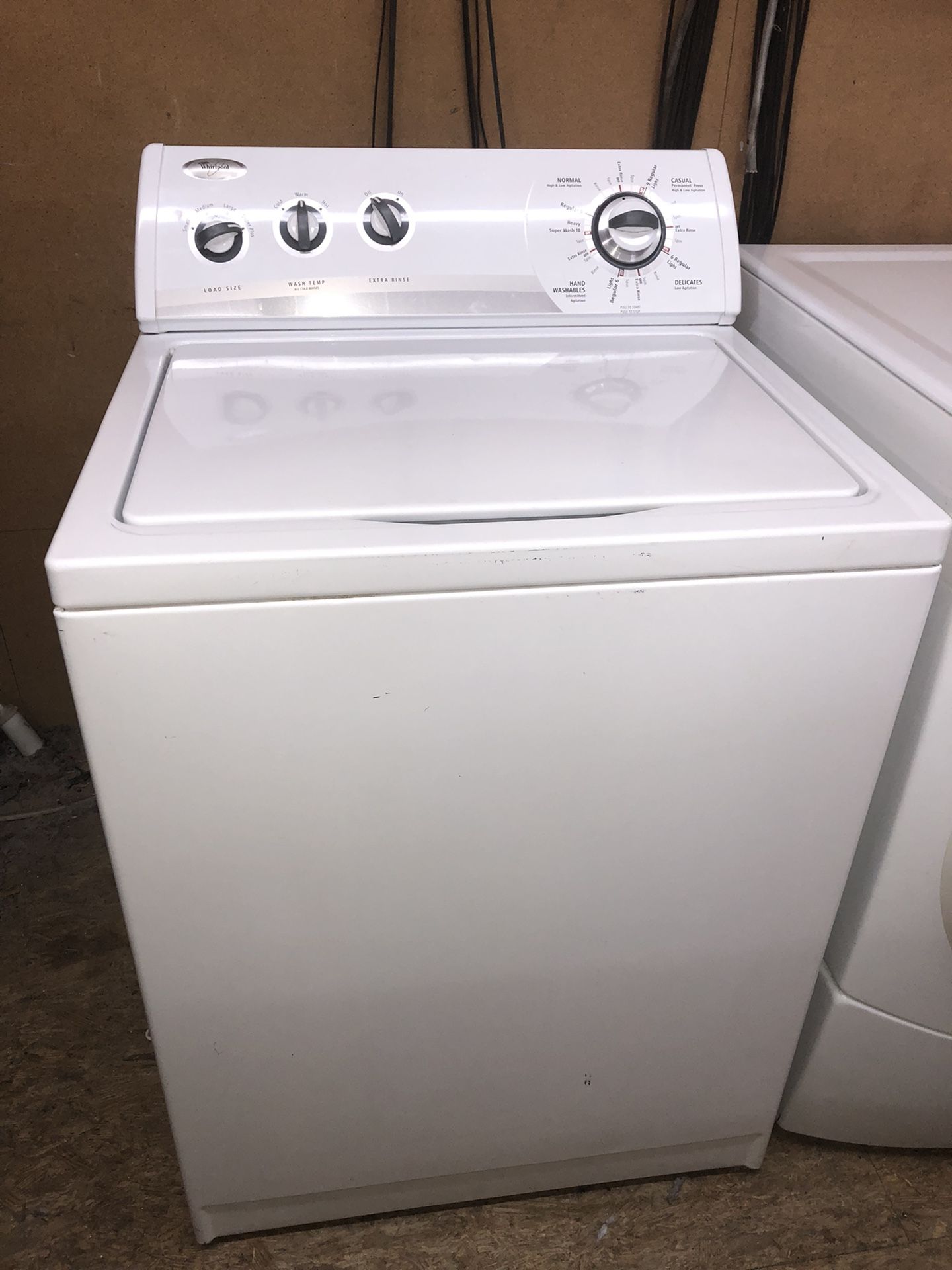 Whirlpool Super Capacity Direct Drive Washer 