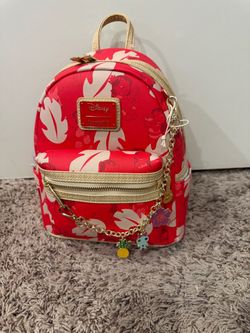New Loungefly  Disney Lilo & Stitch Mini Backpack