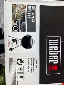 Weber charcoal grill