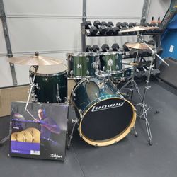 Ludwig Element Evolution 5-Piece Complete Drum Set BaterÃa **Located In Upland**