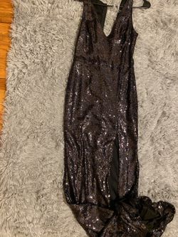 Cute long sequin dress