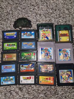 Game Boy Advance & Game Boy  Cartridge Lot