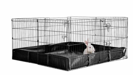AIR71 Portable Pet Playpen| Small Pet Playpen with Floor