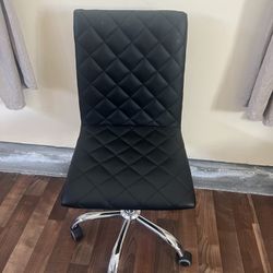 Black Vanity Chair
