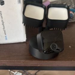 Never Been Used Blink Wired Flood Light And Camera 
