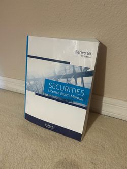 Series 65 Exam Kaplan Book & QBank Online Portal Login - $200 Value!