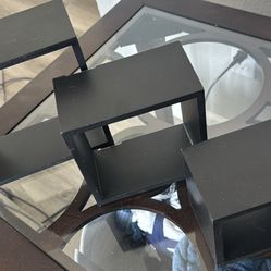 Three Cube Shelves/Decor