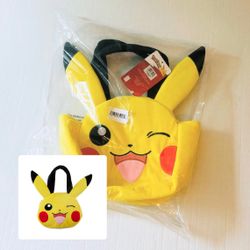 Pokemon Pikachu Plush Tote Bag