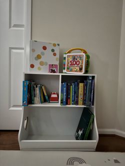 Baby Toddler Bookshelf and Storage Organizer