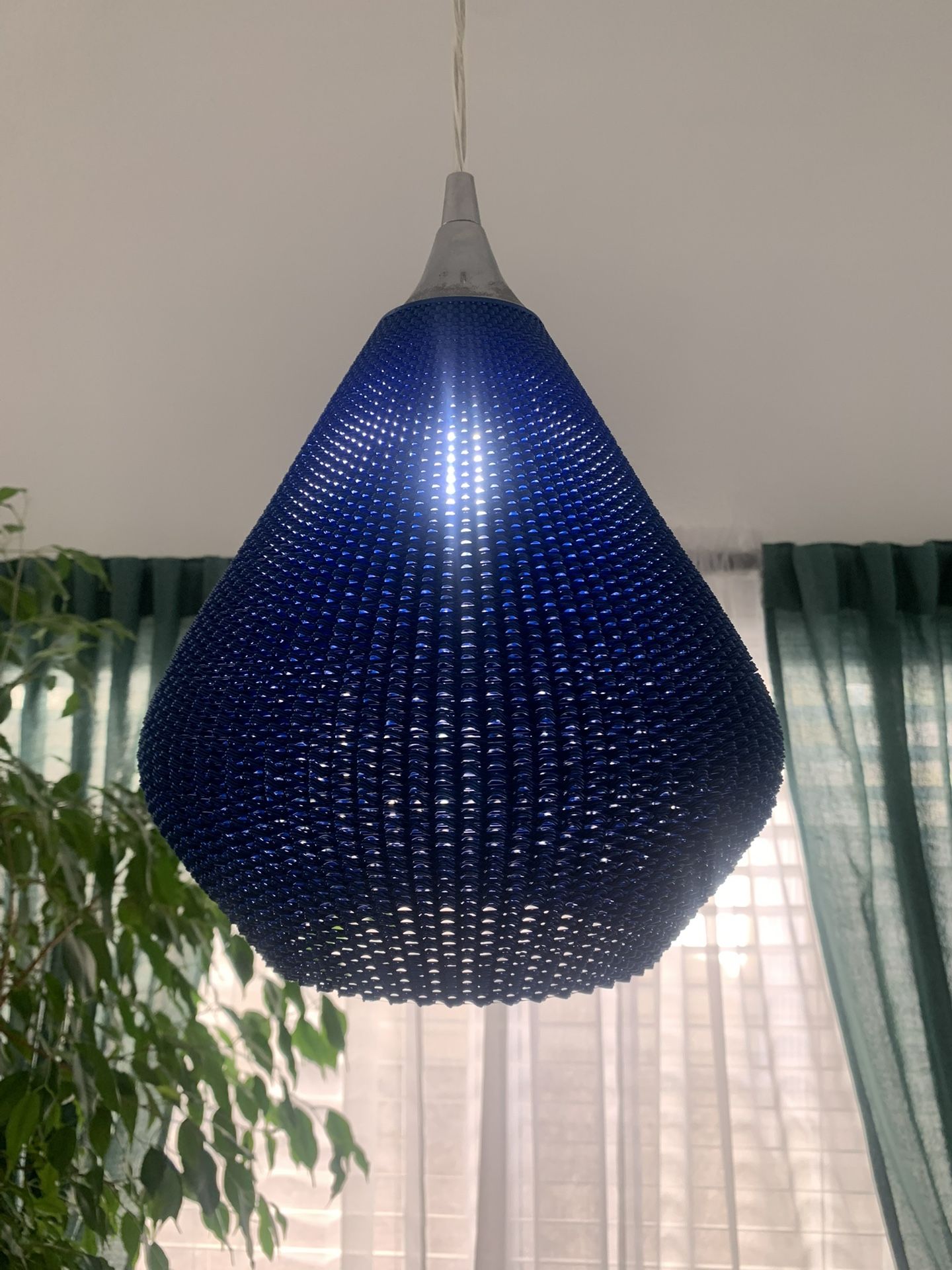 Lunfardo Blue Aero Lamp Shade | Home Decor | Gift Idea | Geometric | Pendant Lighting