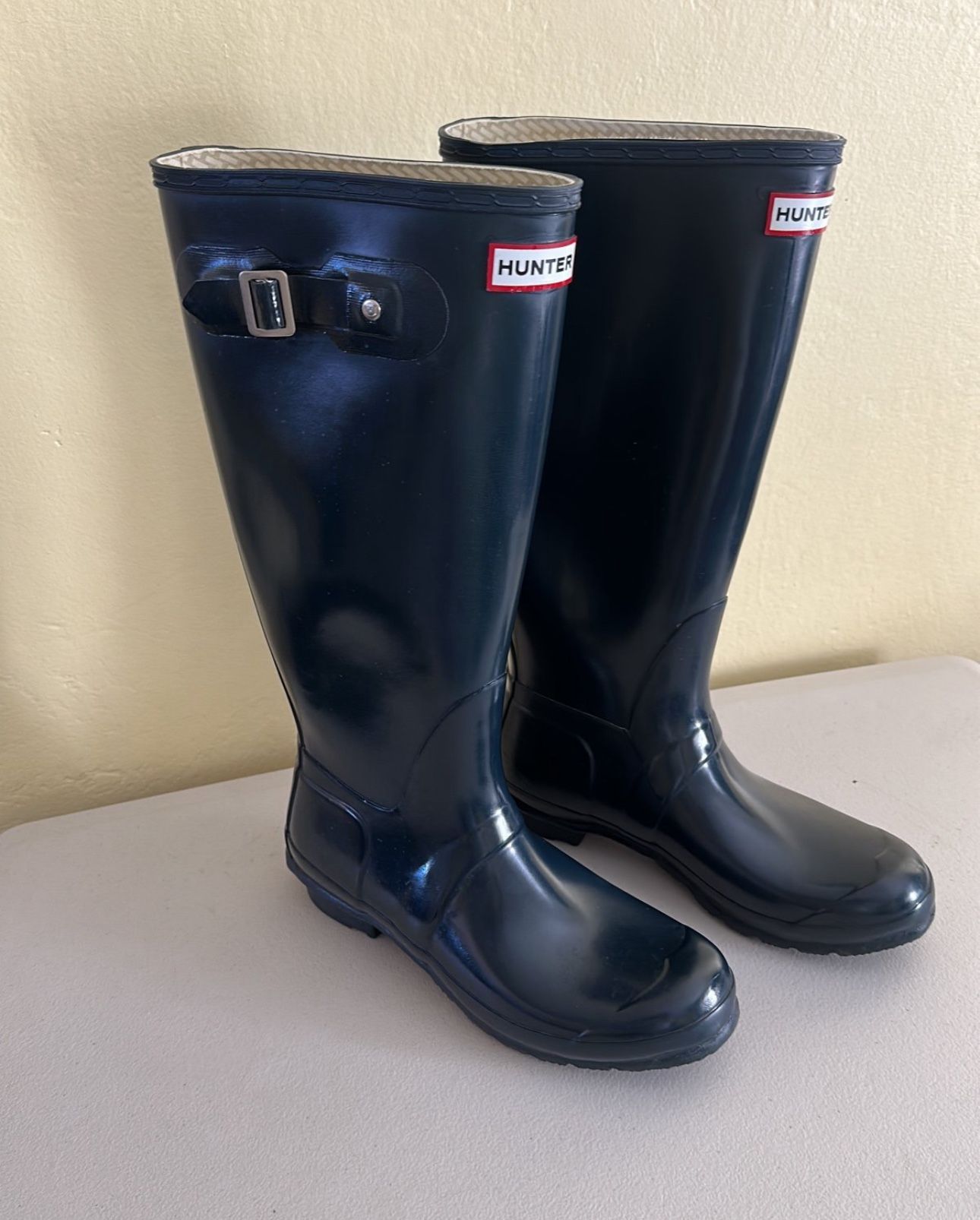 hunter tall gloss navy