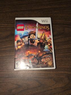 Nintendo Wii Lego Lord Of The Rings Complete