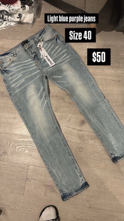 Purple Brand Light Blue Jeans Size 40