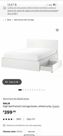 Full Bed and Mattress for Sale