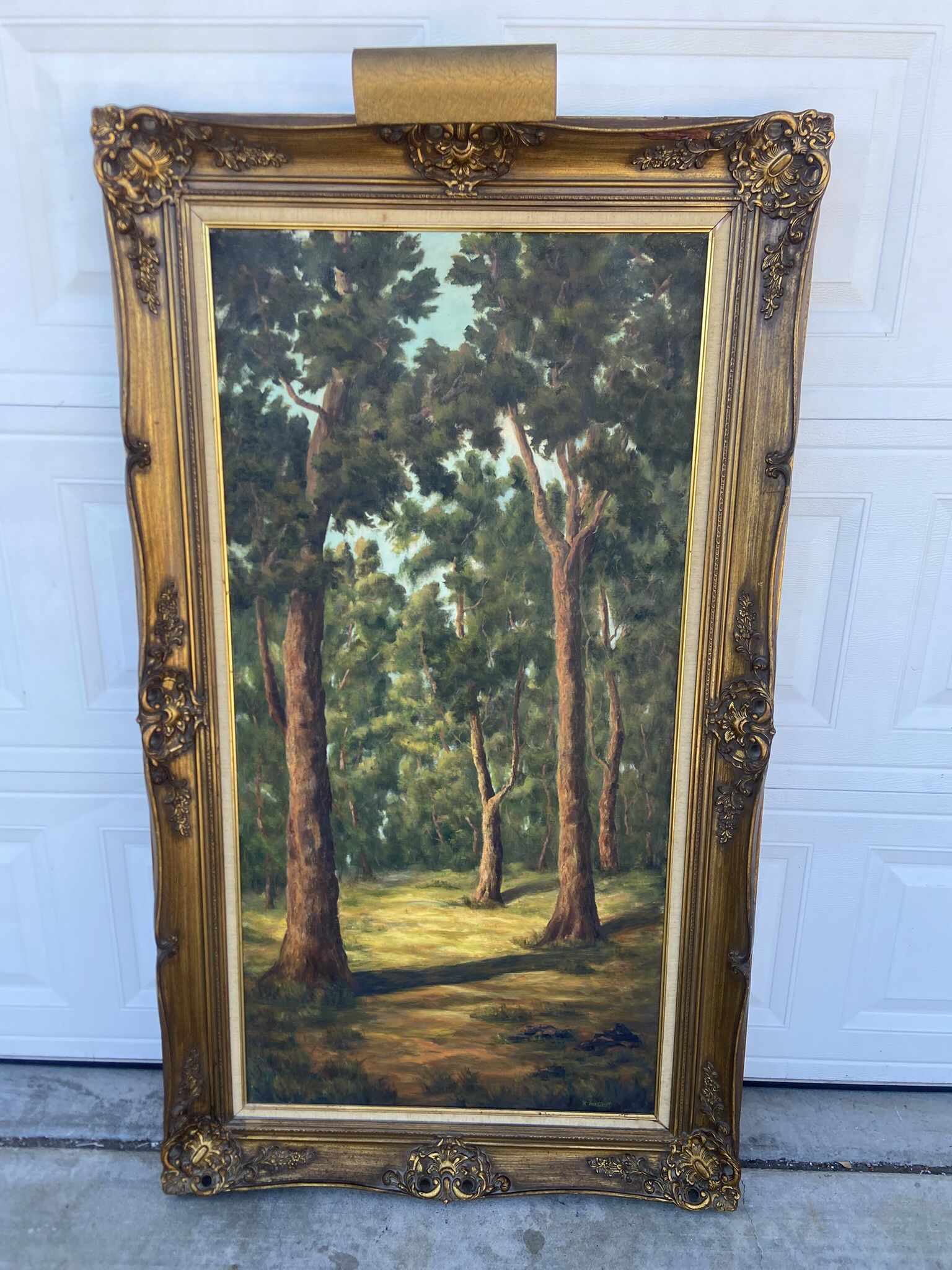 Large Vintage Picture