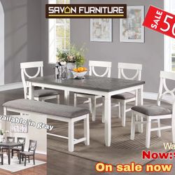 Beautiful 6 Pc Dining Table Set 