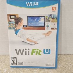 Wii Fit U (Nintendo Wii U, 2014) Game Only New Sealed 