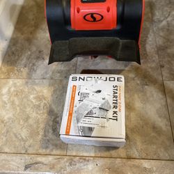 Snow Joe 24-Volt 10-Inch 4-Ah Cordless Snow Shovel, Kit with (NEW) 4-Ah Battery + Quick Charger
