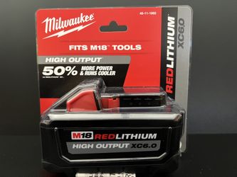Milwaukee M18 18-Volt Battery Pack 6.0Ah