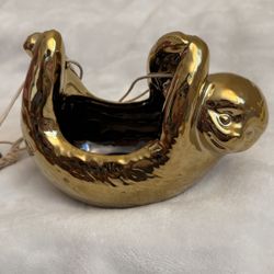 Gold Sloth Planter 