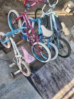 4 BIKES 12, 16 ,,18 ,20inch VERY Good Conndishin 
