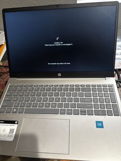 15.6” HP laptop