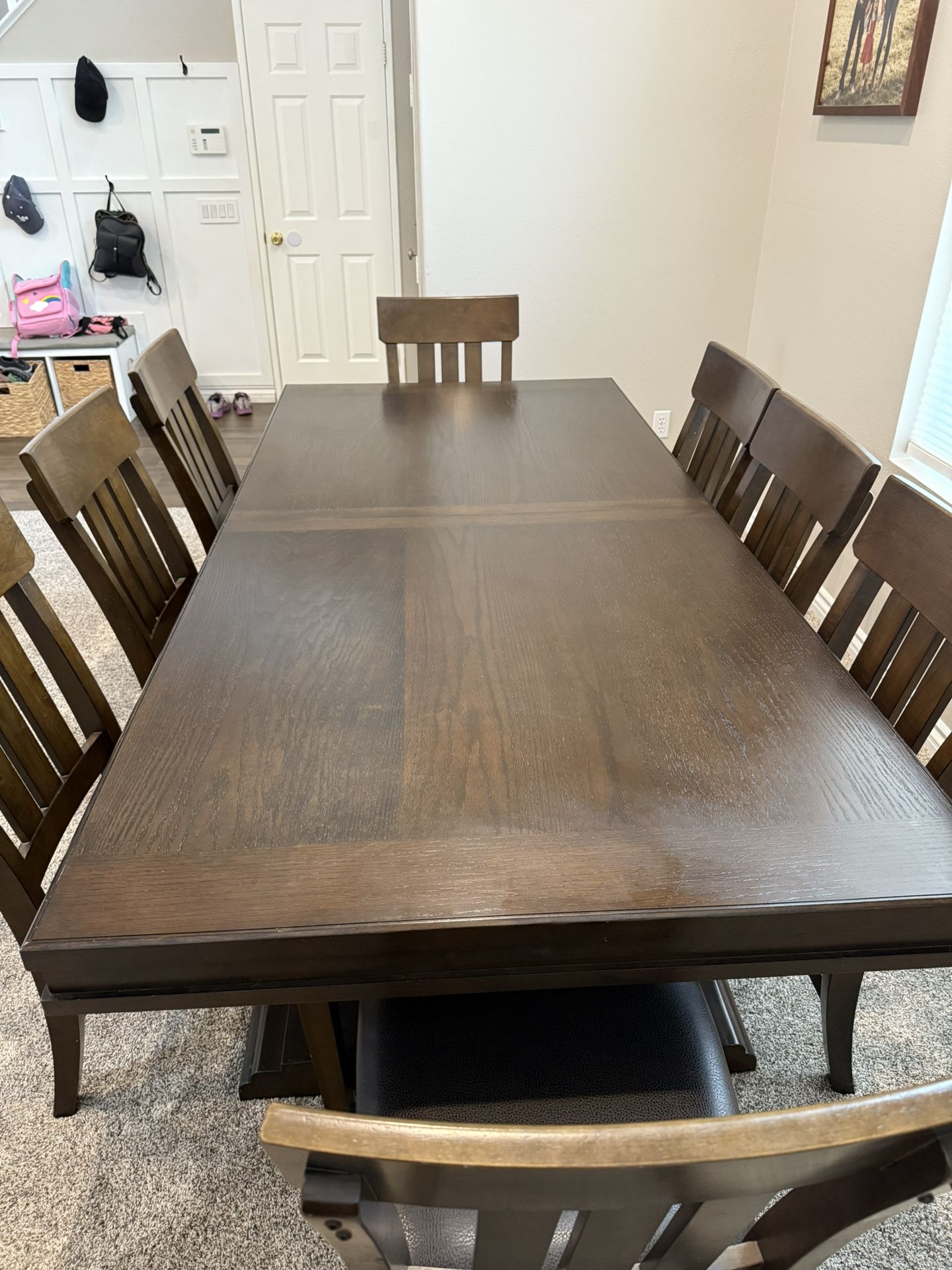 8 Seat Dinning Table With Leaf