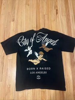 Born x Raised Shirt City of Angels Los Angeles Size Large Mint Condition