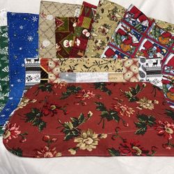 Double-sided Handmade Placemats Christmas & Holiday