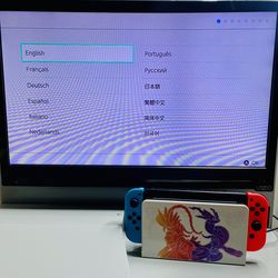 Paldea Pokemon Edition Scarlet & Violet Nintendo Switch System Dock HEG-007