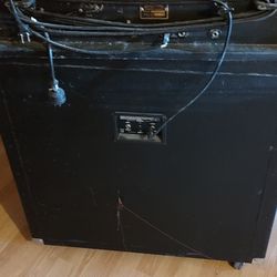 Vintage Amp And Speaker