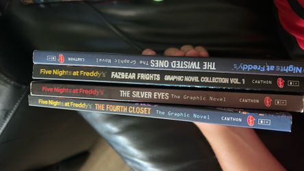 Four fnaf graphic novel books