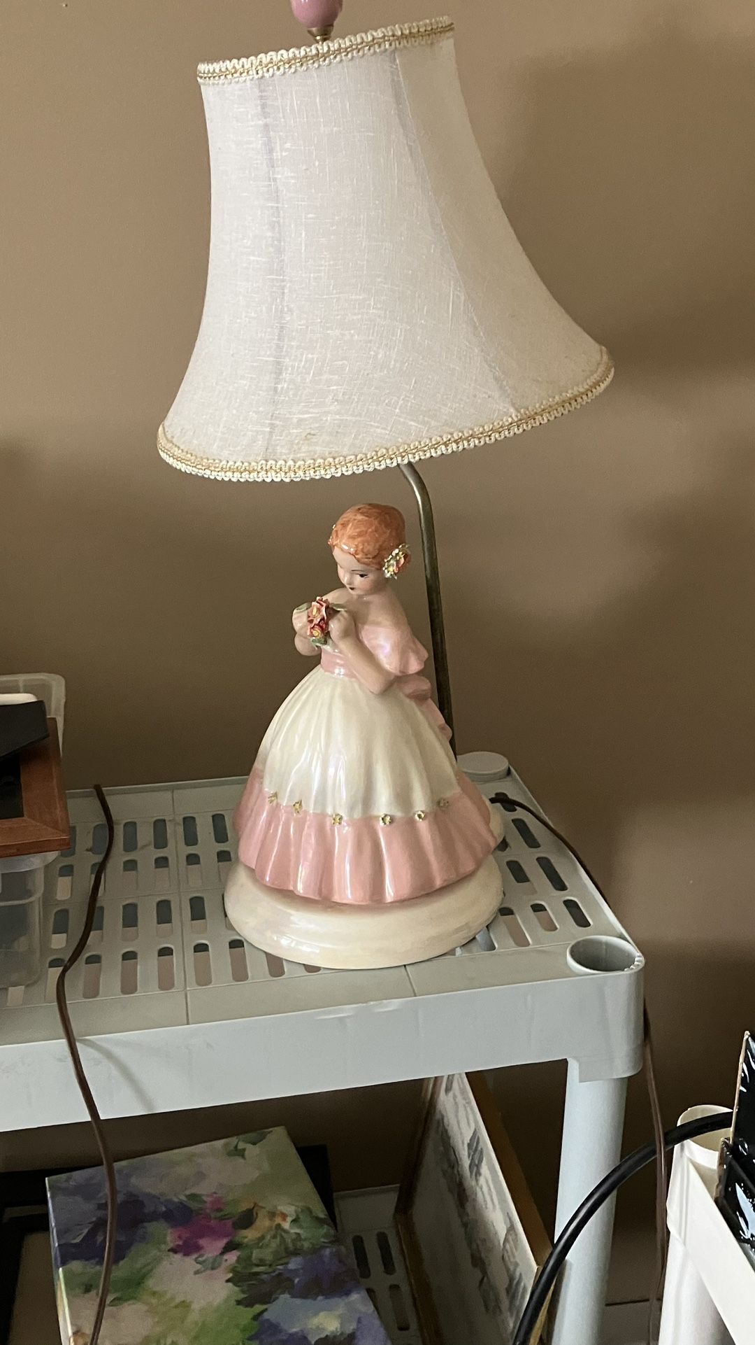Vintage doll Figurine Lamps $45 All 3 Lamps