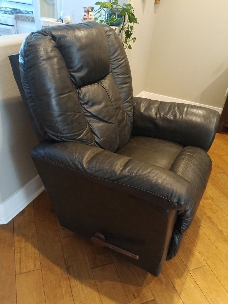 Leather Reclining Couch