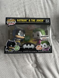 Batman and the joker pop