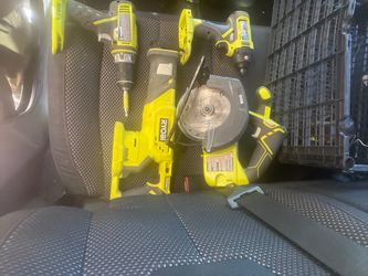Ryobi 18V ONE+ Cordless Power Tool Set (Drill, Impact, Sawzall, Circular Saw)