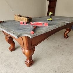 Pool Table Refelt And Moving