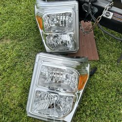 New Ford F250 F350 Headlights - Free 209 Delivery 
