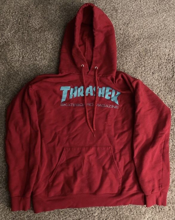 Thrasher Red Hoodie