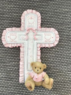Pink cherished teddies