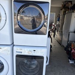 Maytag Stackable Washer And Kenmore Elite Gas Dryer