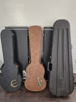 Epiphone & ESP Guitar And Gibson & Peavey Bass Hardshell Cases (Trades Okay)