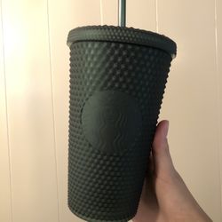 Starbucks Grande Green Jelly Studded Tumbler 